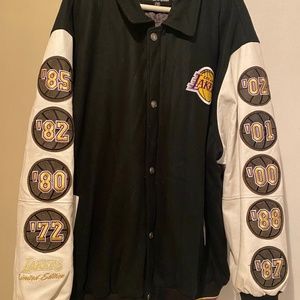 LA Lakers Mitchell and Ness coat